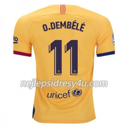 Fotbalové dres FC Barcelona Ousmane Dembele 11 Venkovní 2019/20